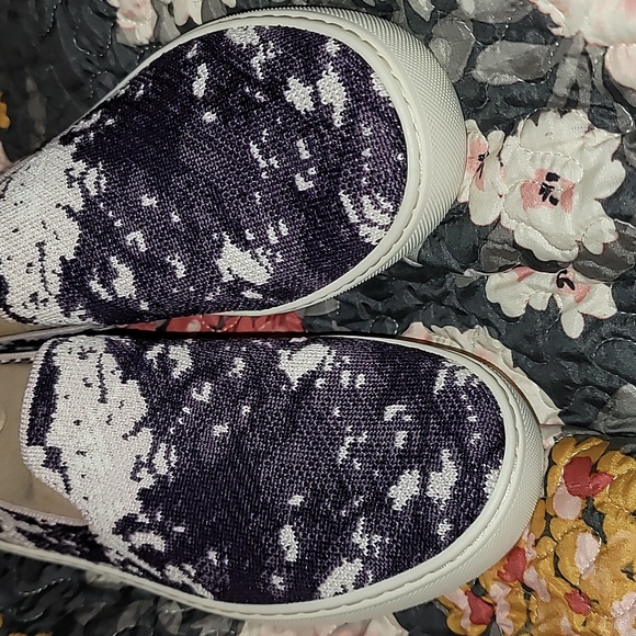 Rothy's Retired HTF Limited Edition Shibori Sneaker Ocean/Iris NEW Women's Sz 9 - Picture 2 of 9